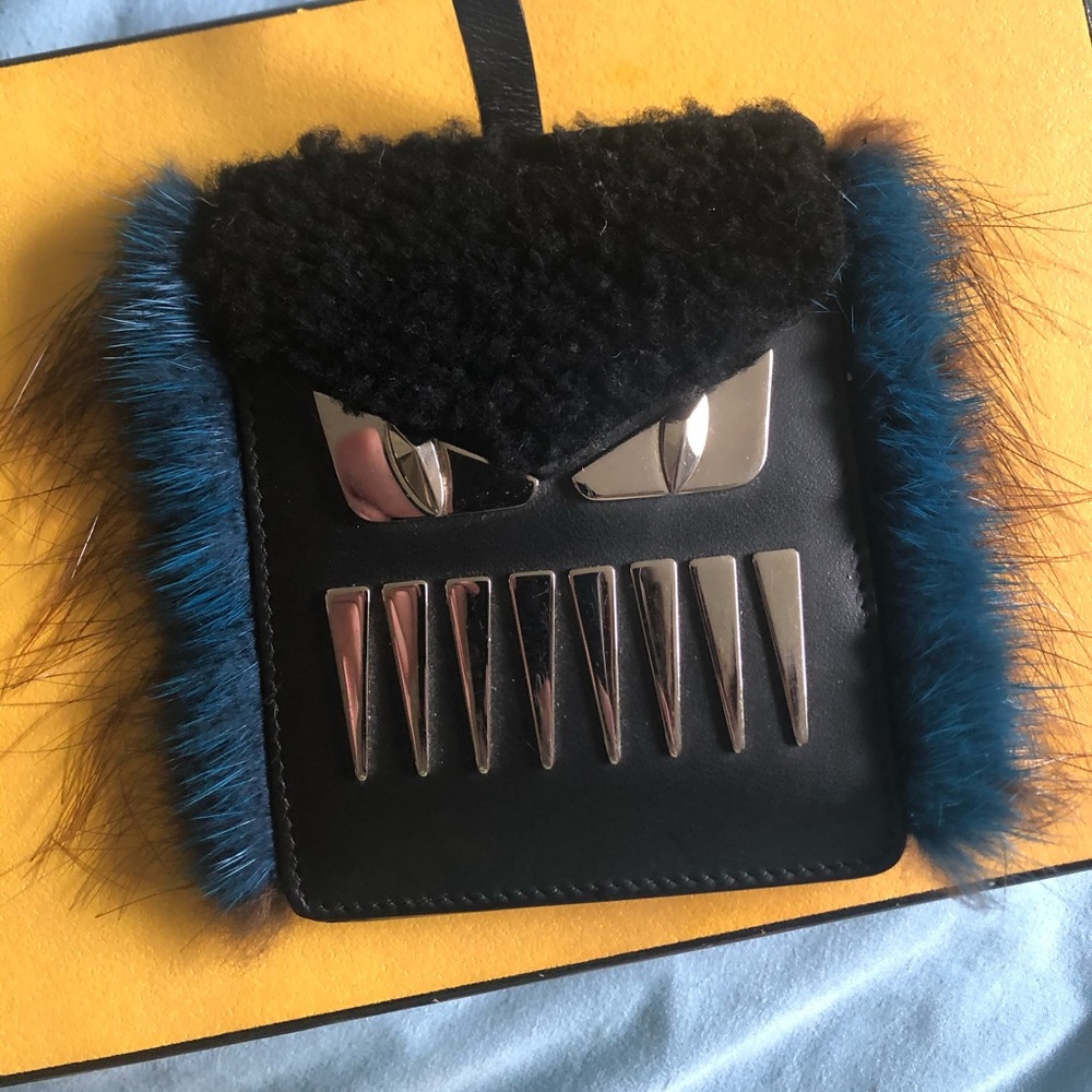 Fendi Monster Luggage Tag with Box